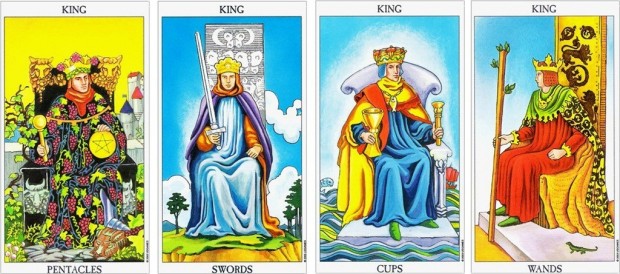 the-four-kings minor arcana