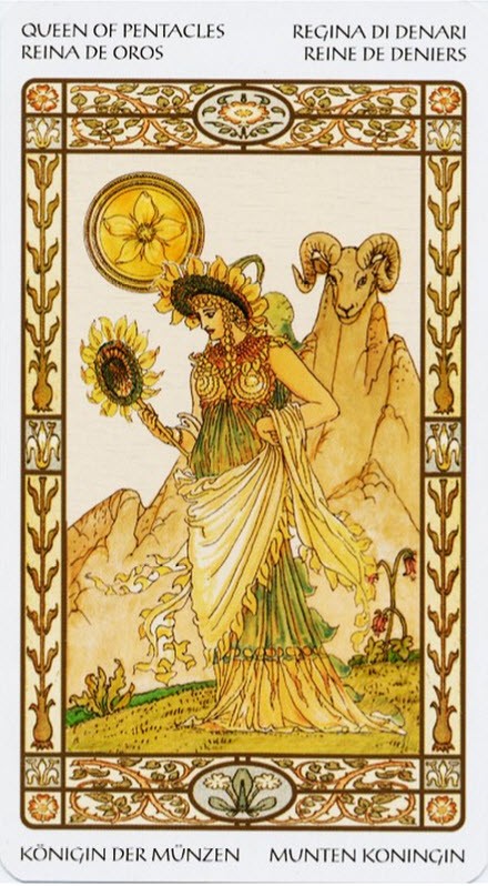 Queen of Pentacles - Harmonious Tarot